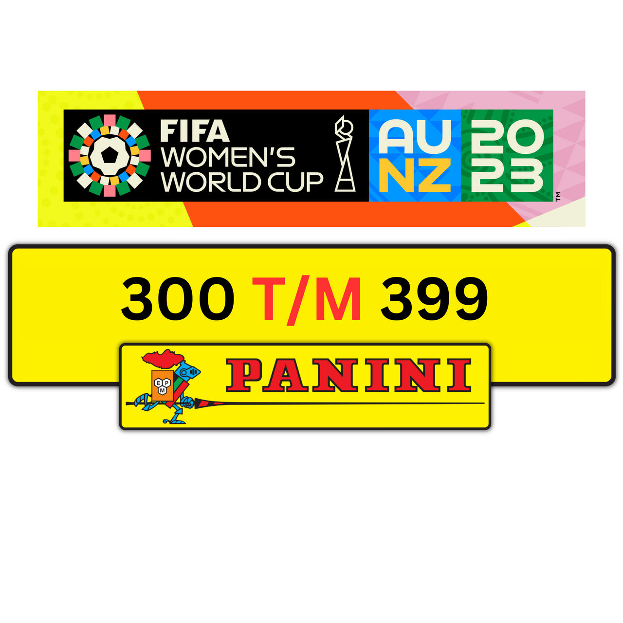 Panini FIFA Women's World Cup 2023 Single Stickers