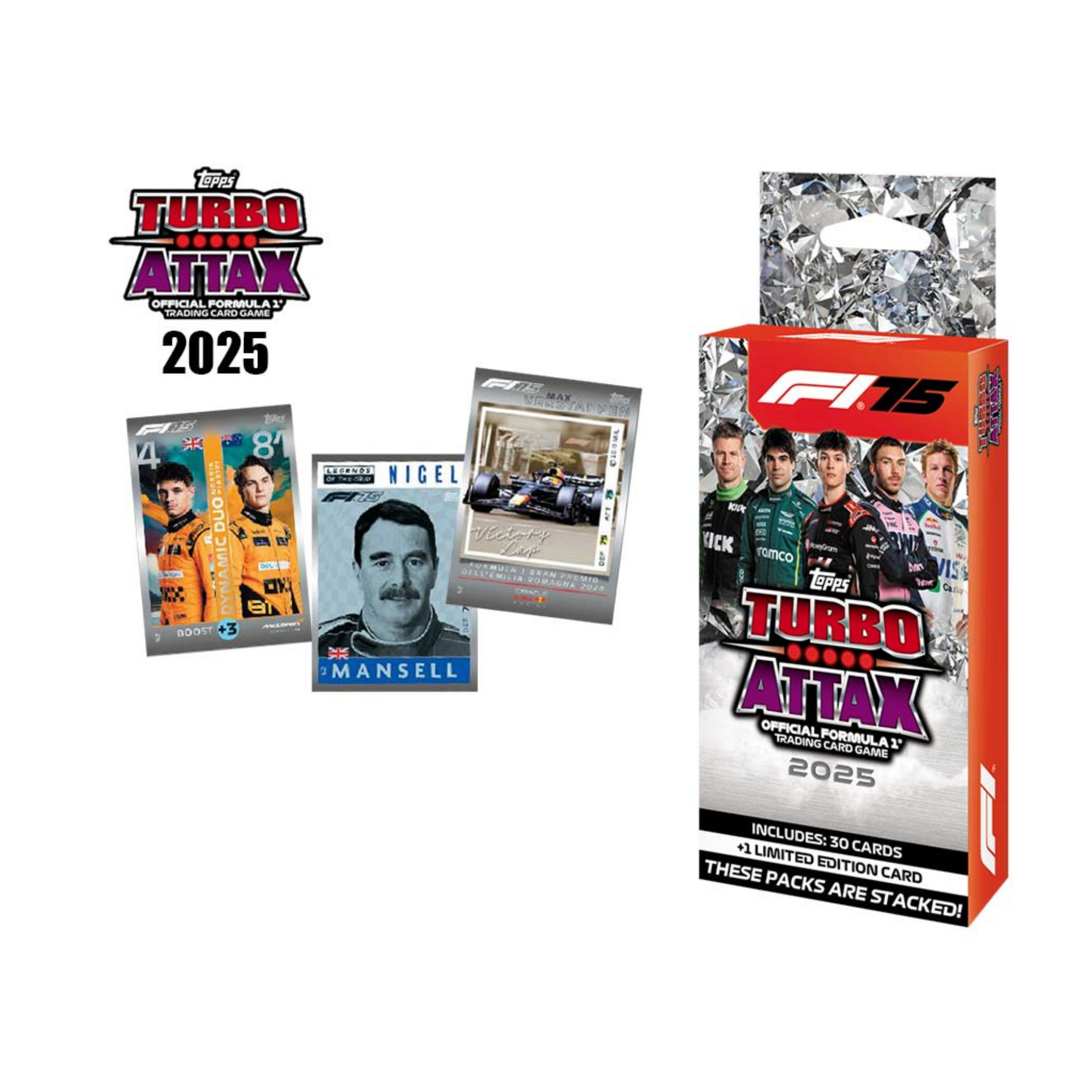 Topps F1 TURBO ATTAX 2025 Value Box