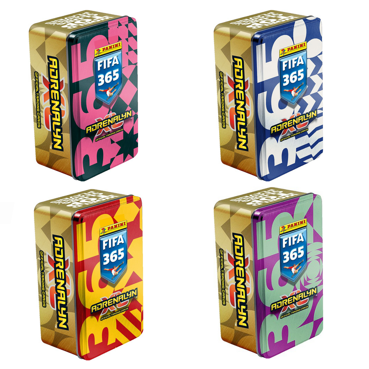 FIFA 365 Adrenalyn XL 2026 Classic Tin Box – Panini (60 Kaarten + 4 Limited Editions + Coin Card) Nordic Version