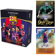 FC Barcelona Team Set 2022/23 – Topps 30 kaarten, incl. 1 Autograph of Relic Card