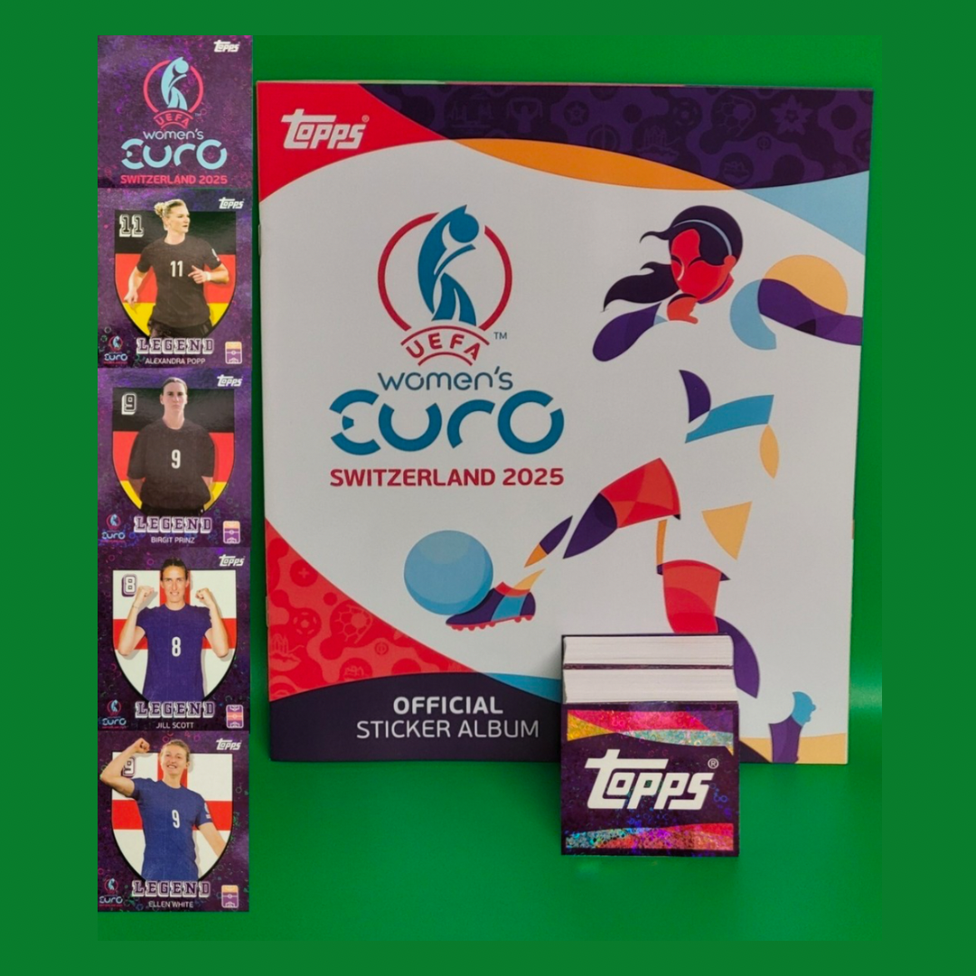Complete Set UEFA Women’s EURO 2025 Switzerland Topps