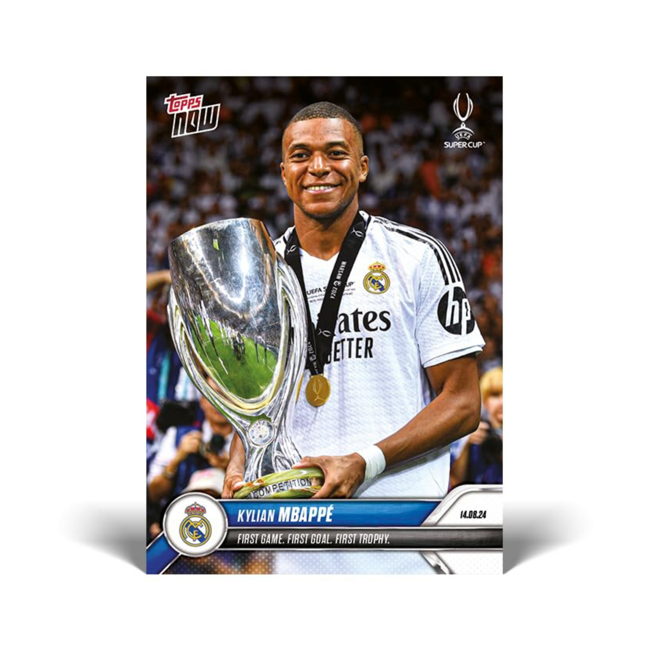 Kylian Mbappé - First Game. First Goal. First Trophy. - 24/25 UCC TOPPS NOW® Card 2