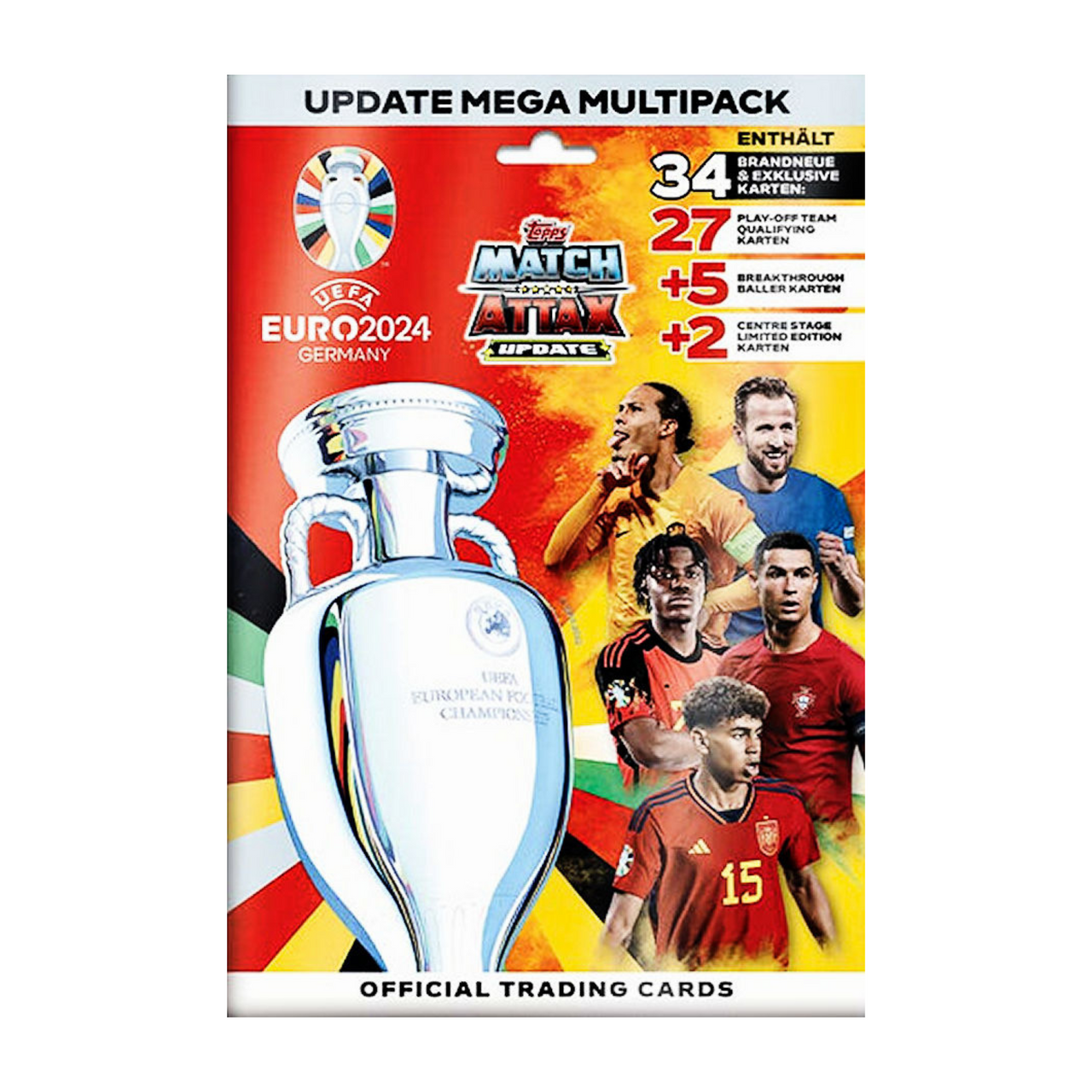 Match Attax Euro 2024 Update Mega MultiPack