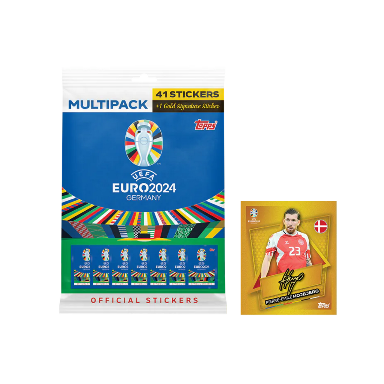Official Euro 2024 Sticker Collection - Multipack
