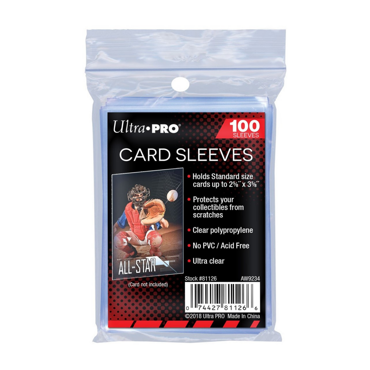 Card Sleeves Soft (100 stuks)