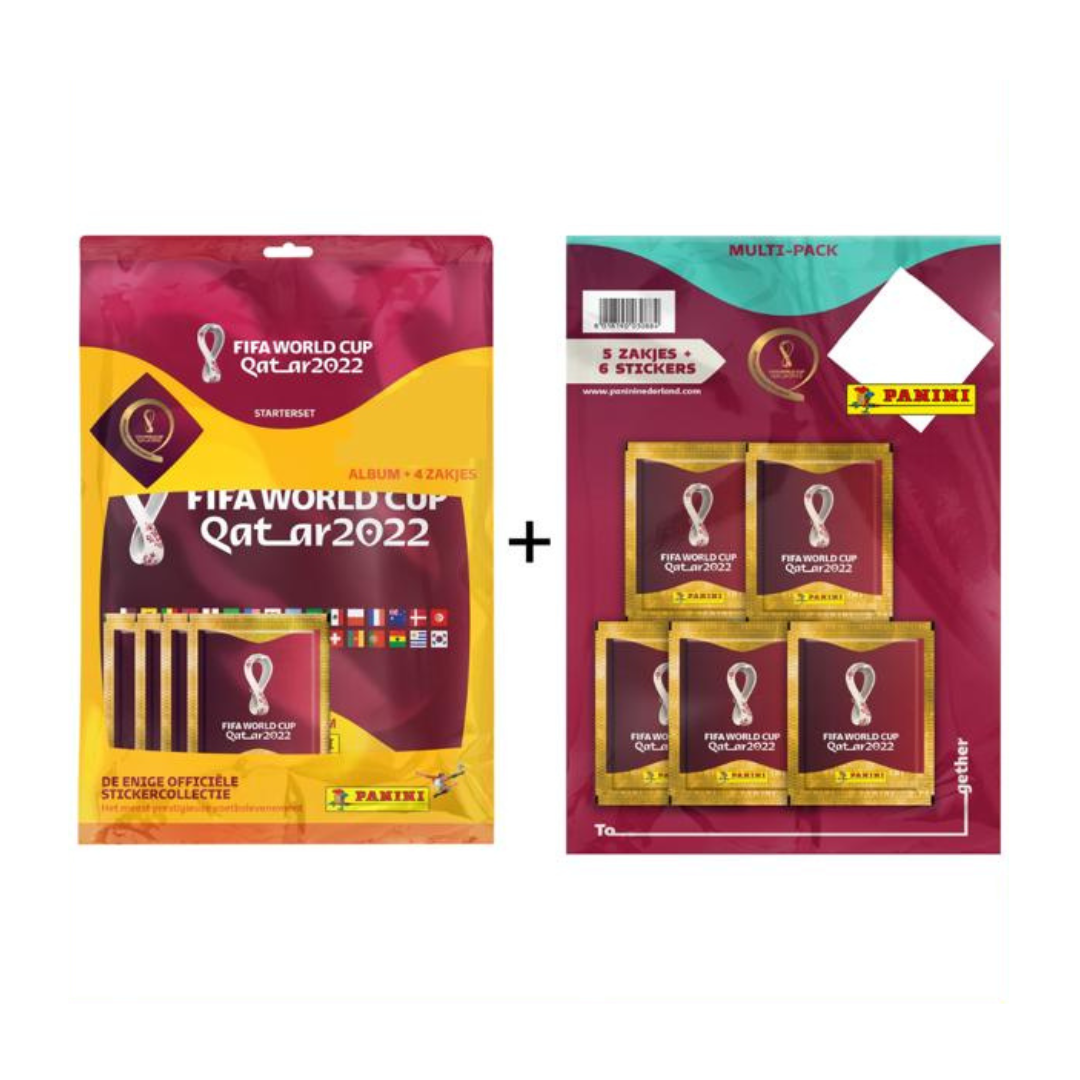 Fifa World Cup Qatar Sticker Starter Pack