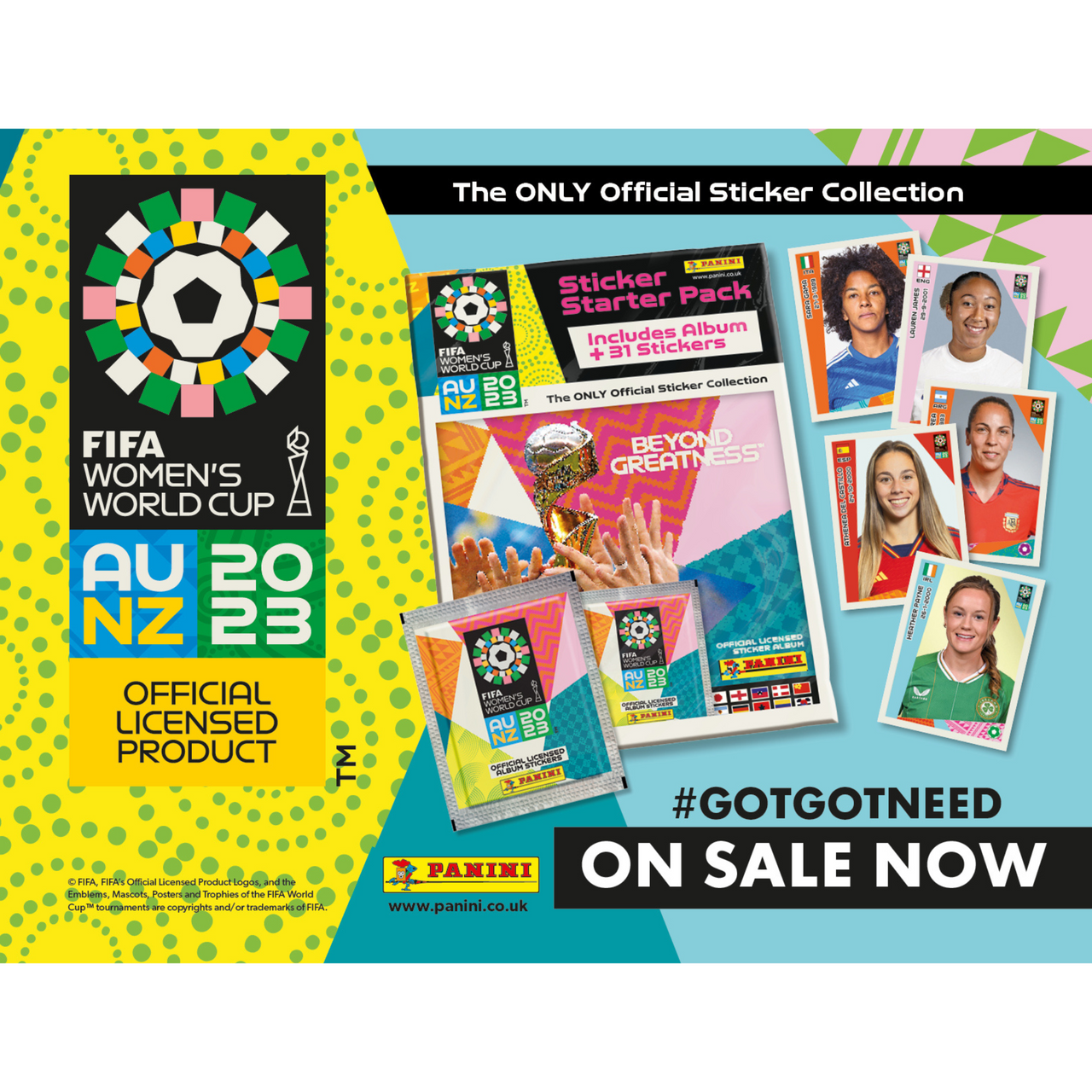PANINI WOMEN'S WORLD CUP 2023