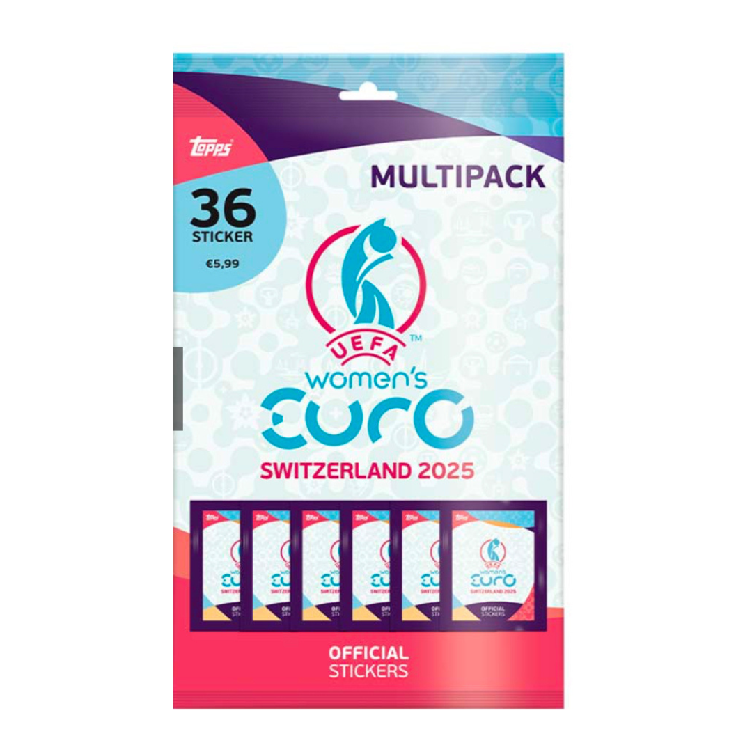 UEFA Women’s EURO 2025 Sticker – MULTIPACK