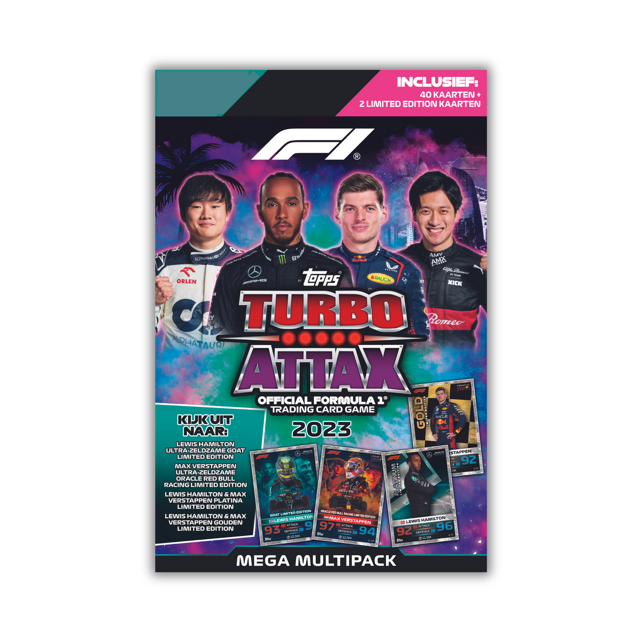 Topps Turbo Attax Formule1 Mega Multi Pack