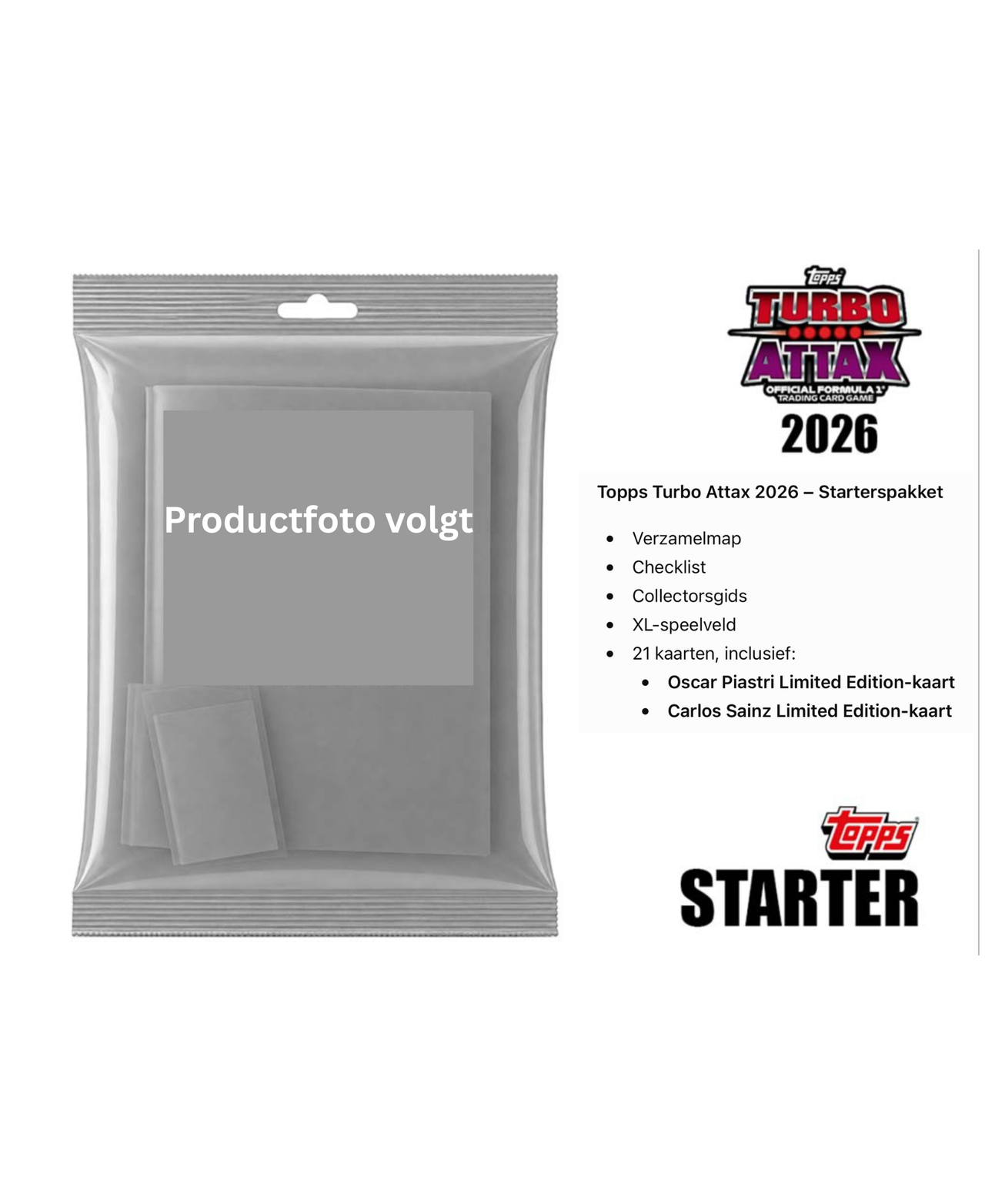 Topps Turbo Attax 2026 – Starterspakket