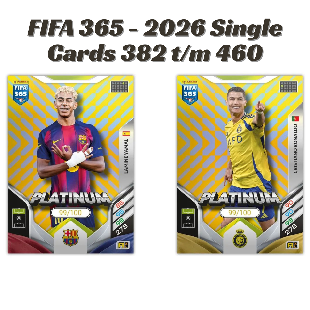 Panini FIFA Nordic 365: 2025-2026 Single Cards 