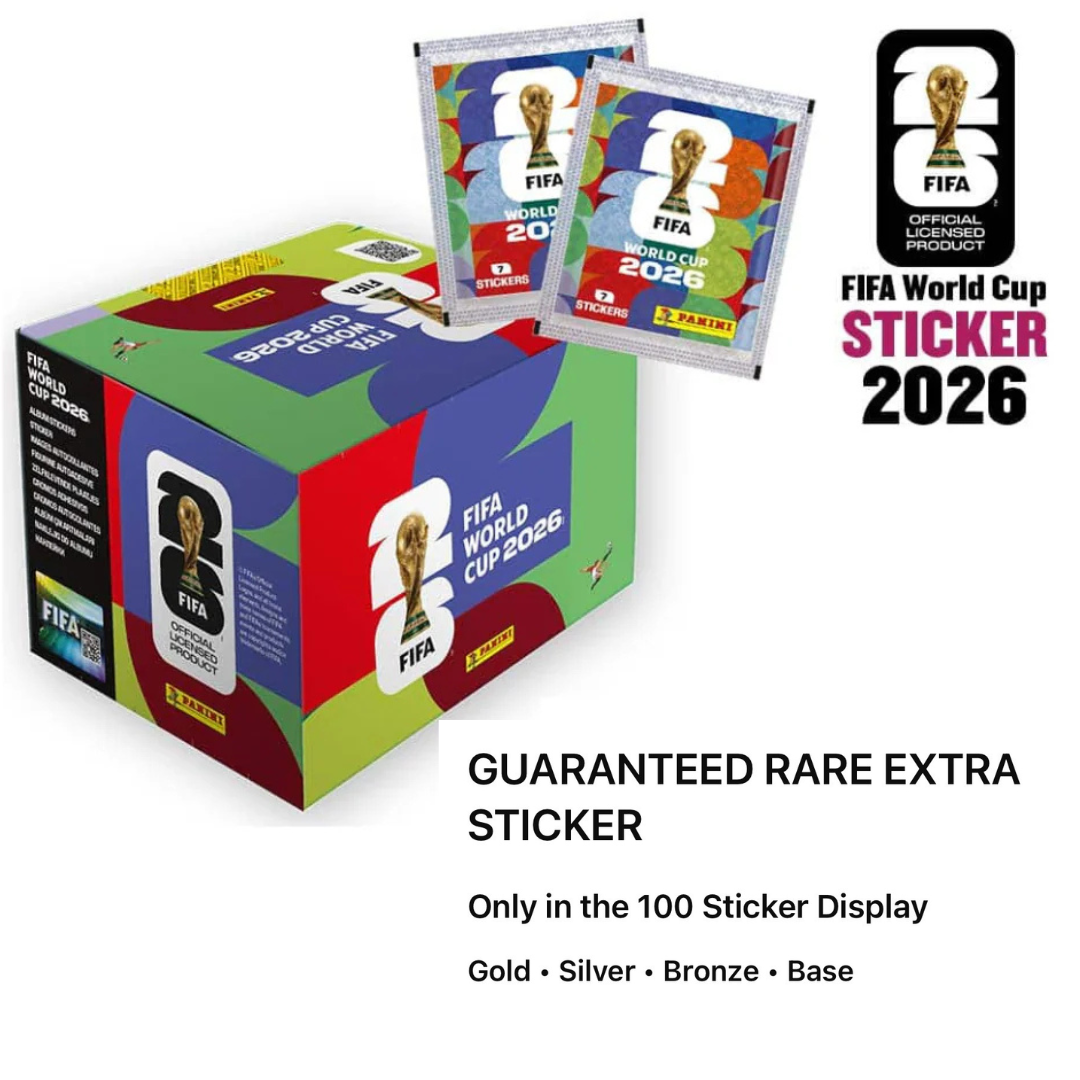 Panini FIFA World Cup 2026 Sticker Display 100 (Direct Beschikbaar)