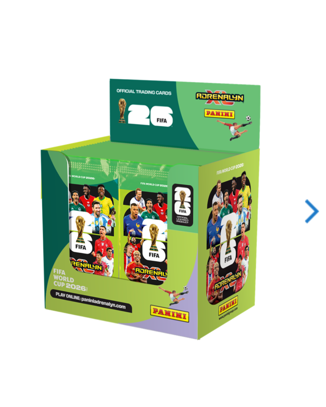 Adrenalyn XL FIFA World Cup 2026 Booster Box – 50 Packs