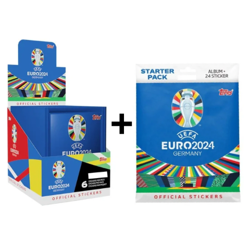 EURO 2024 Display + Starterpack – van €127 nu slechts €90