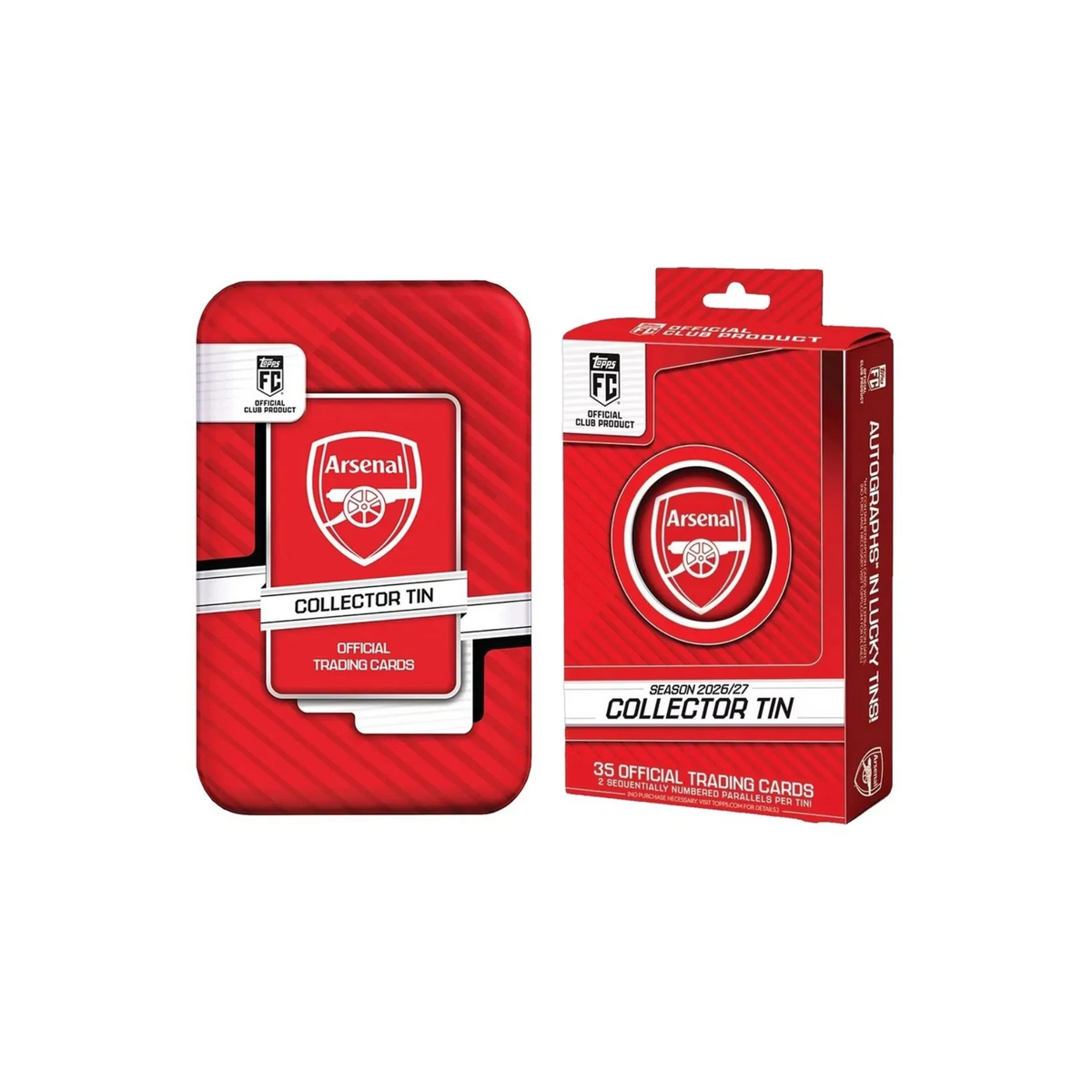 Arsenal Collector Tin 2026/27