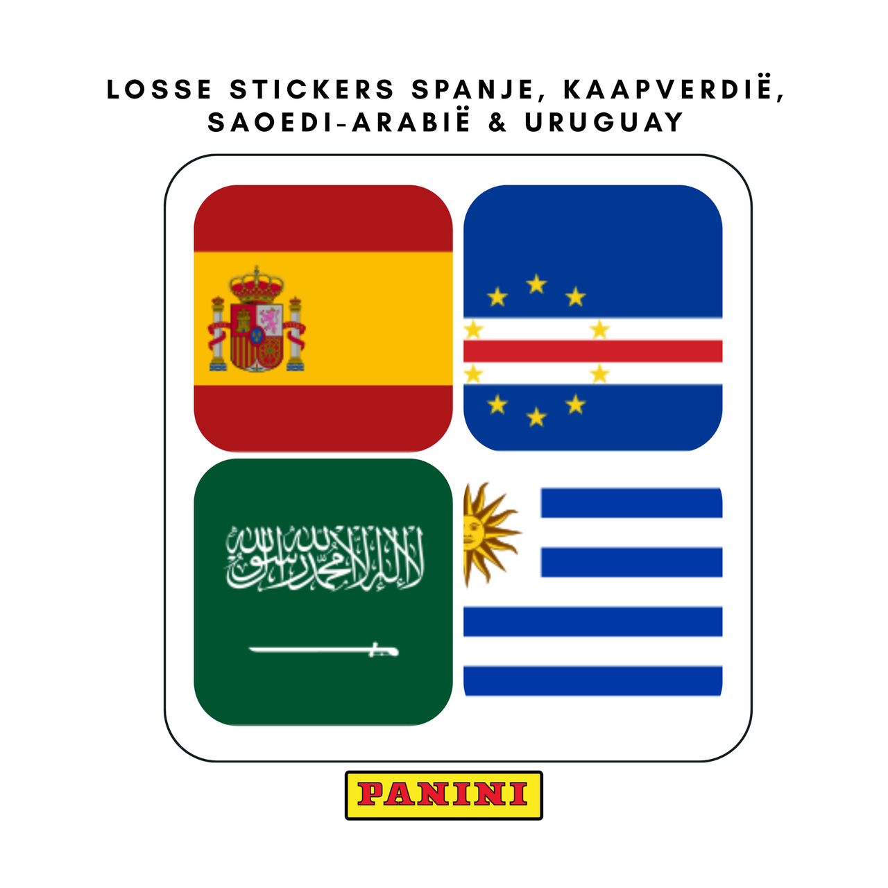 Panini WK 2026 losse stickers