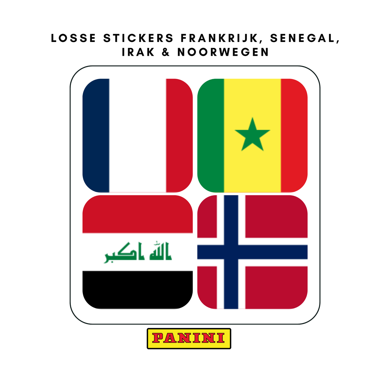 Panini WK 2026 losse stickers