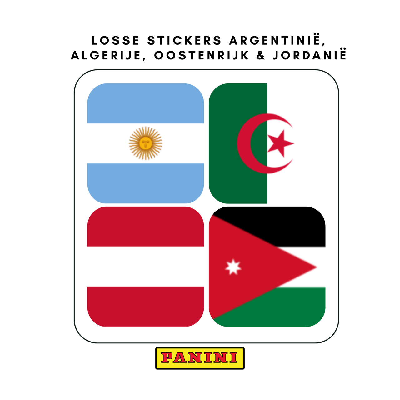 Panini WK 2026 losse stickers