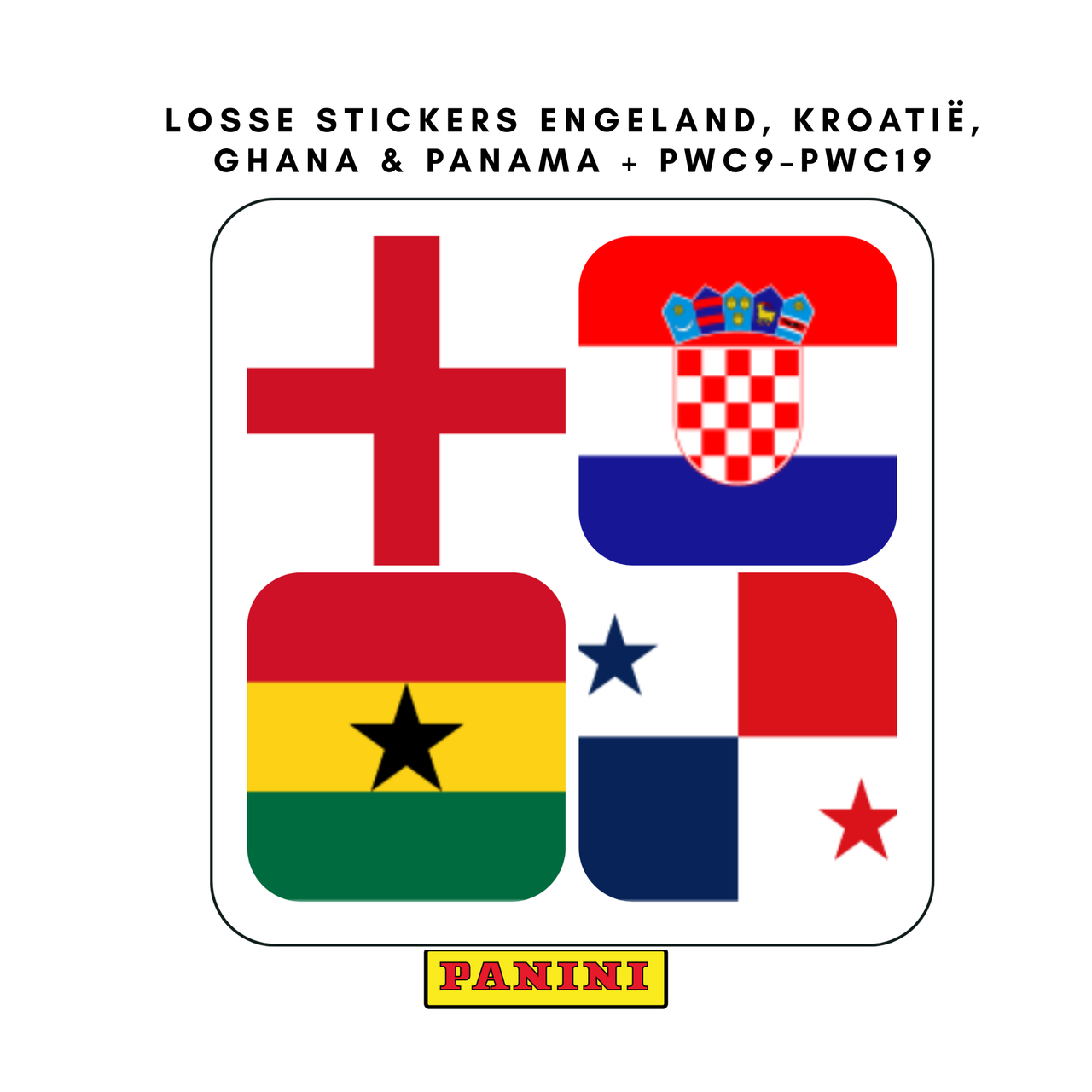 Panini WK 2026 losse stickers