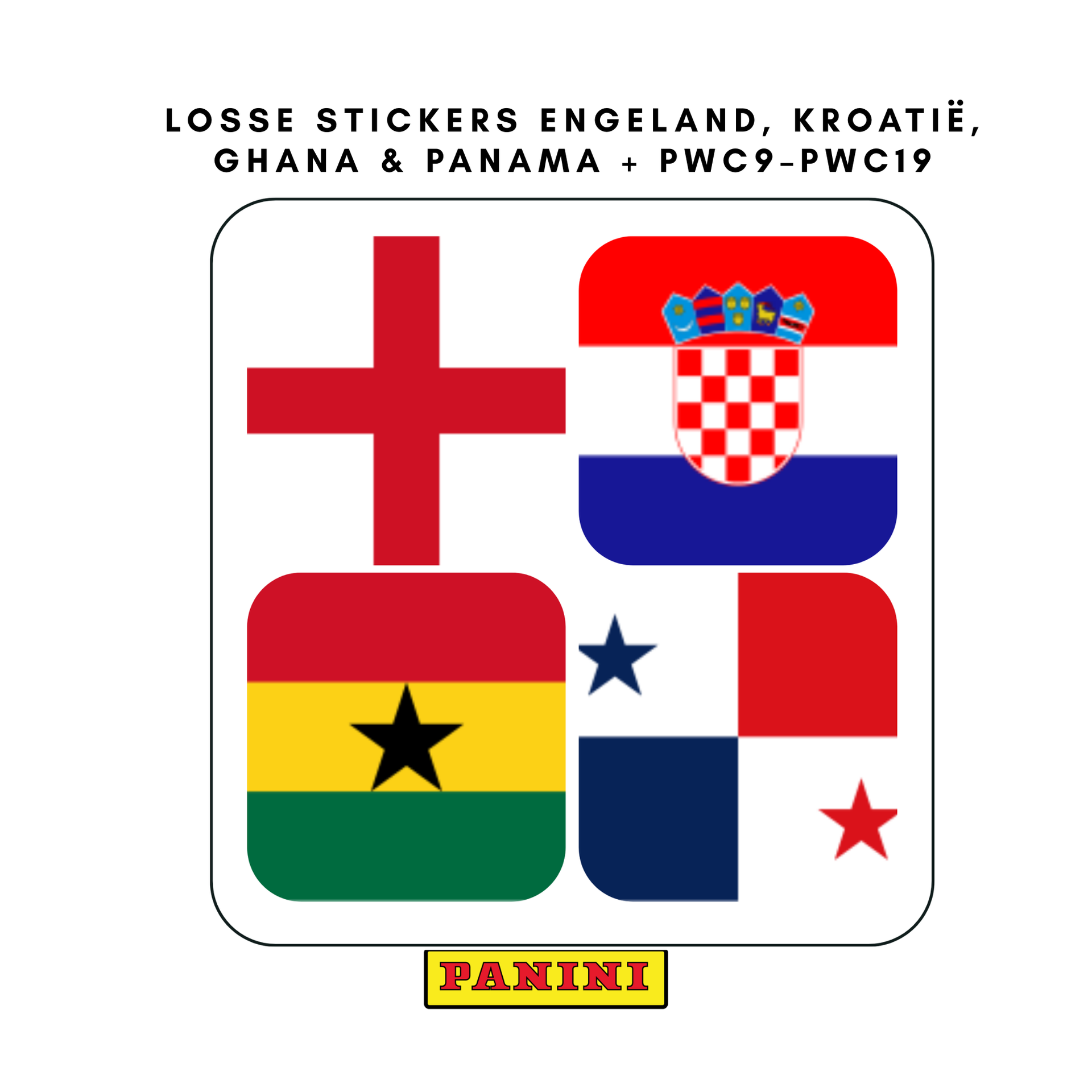 Panini WK 2026 losse stickers
