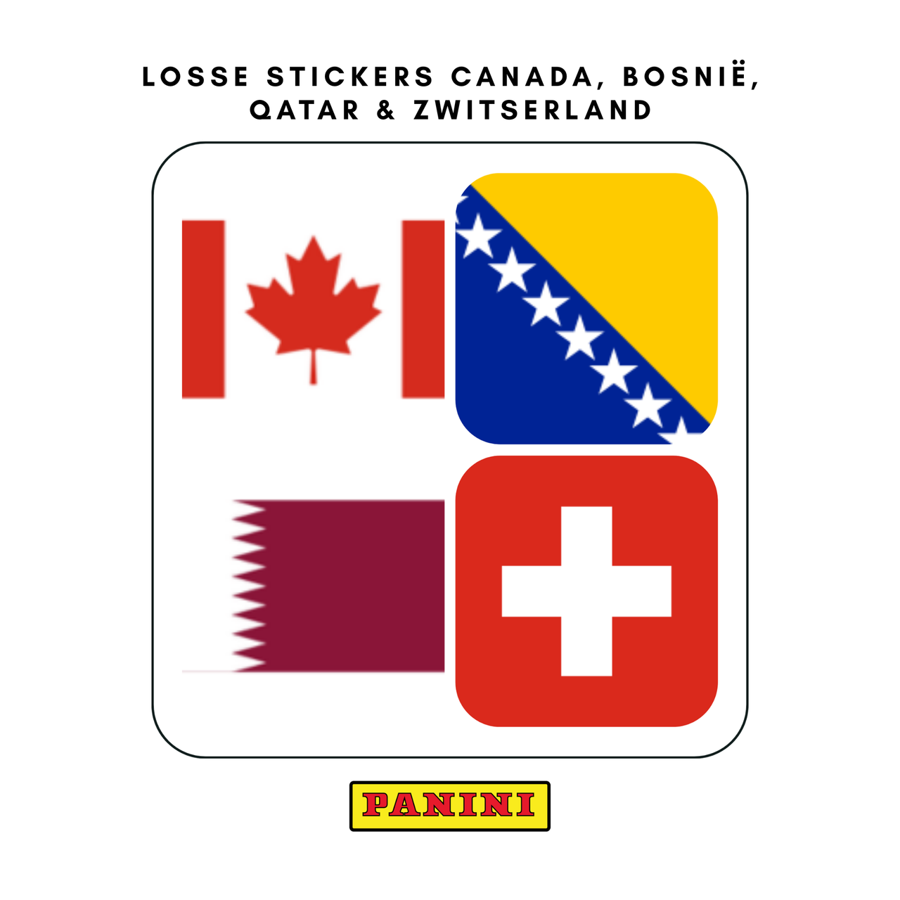 Panini WK 2026 losse stickers