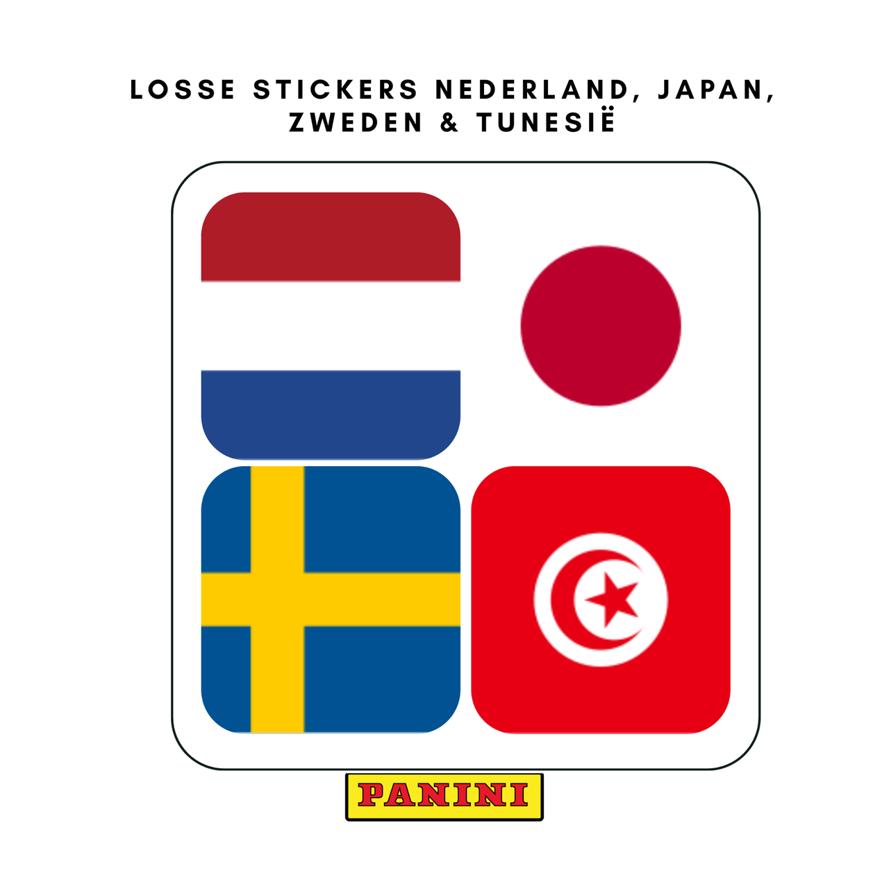 Panini WK 2026 losse stickers
