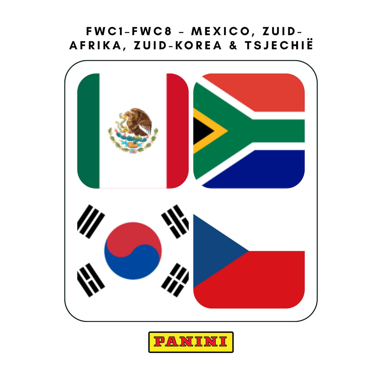 Panini WK 2026 losse stickers