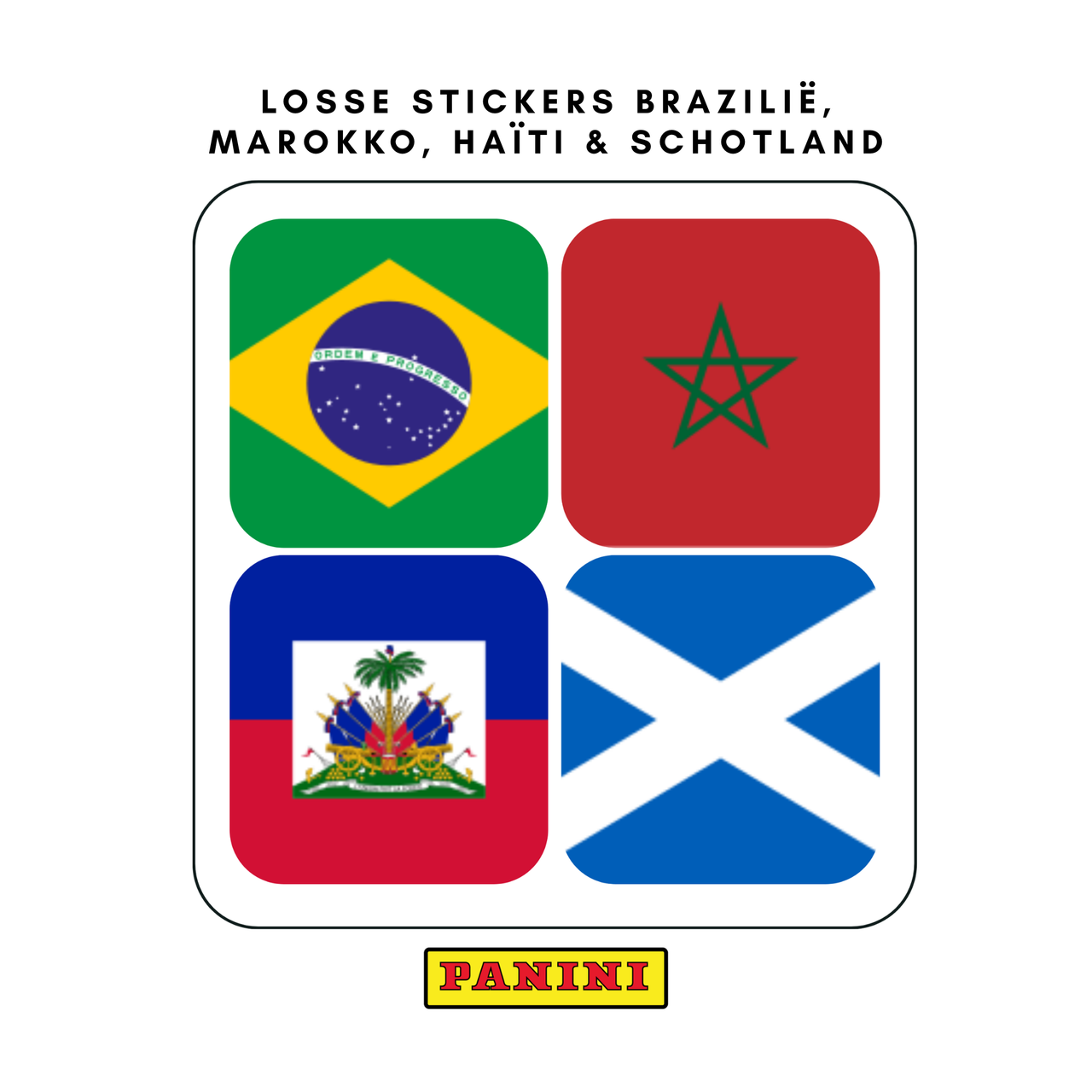 Panini WK 2026 losse stickers