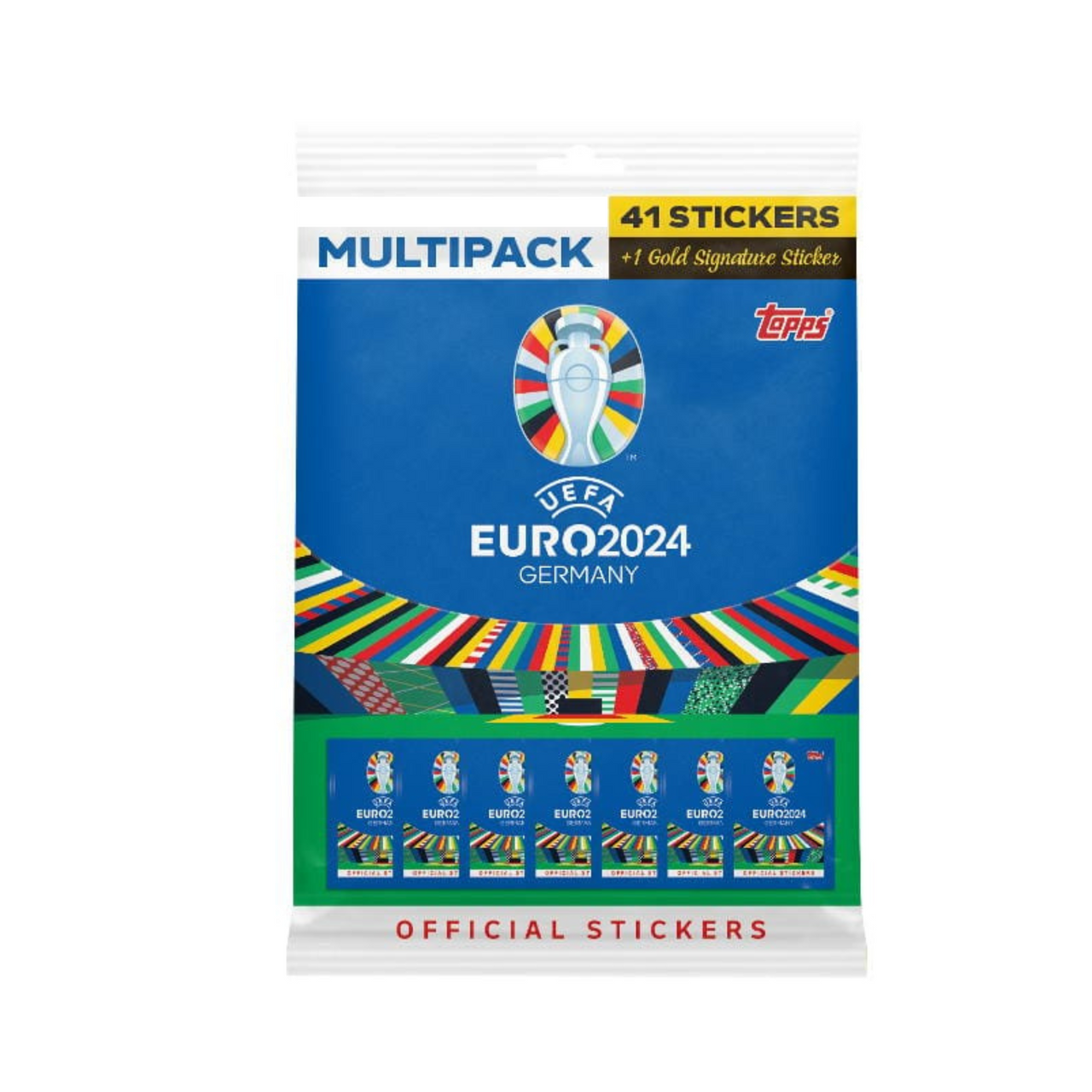 Topps - UEFA Euro 2024 - Multipack STICKERS