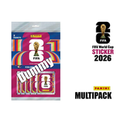 Panini FIFA World Cup 2026 Multipack – 5 Pakjes + 6 Stickers – Officiële WK 2026 