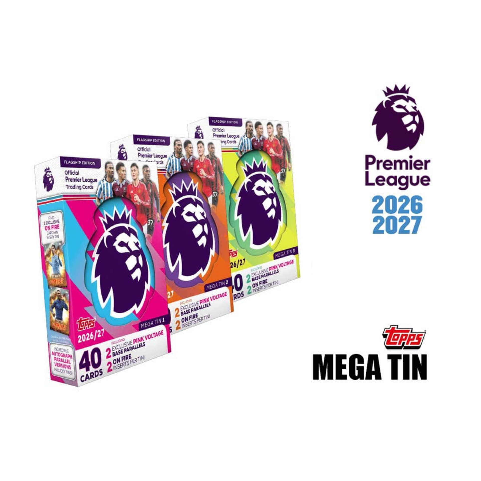 Topps Flagship Premier League 2026/2027 – Mega Tin