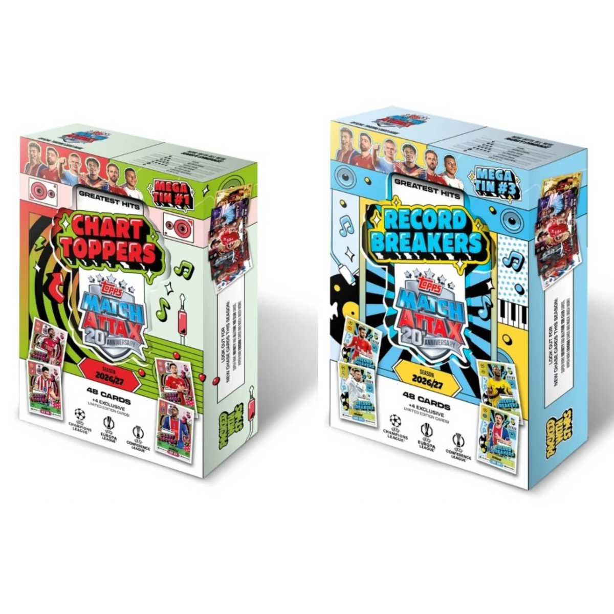 Match Attax UEFA Club Competitions 2026/27 Mega Tin