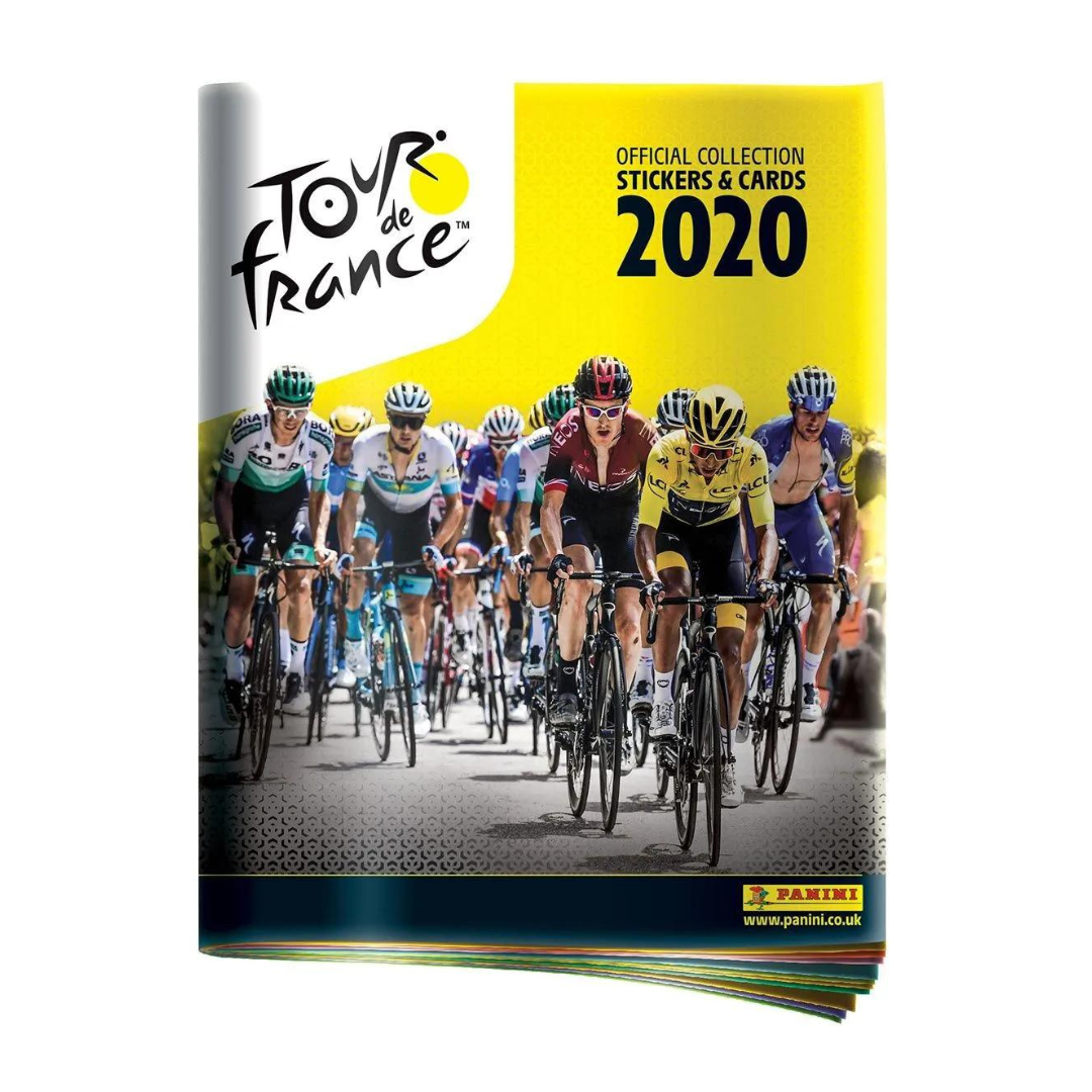 Panini Tour De France 2025 – Album 72 Pages + 4 Pochettes (20 Stickers) – Collection 286 Stickers – Pack De Démarrage