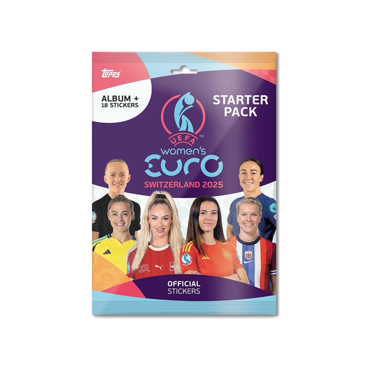 Topps UEFA Women’s Euro 2025 Sticker Starter Pack