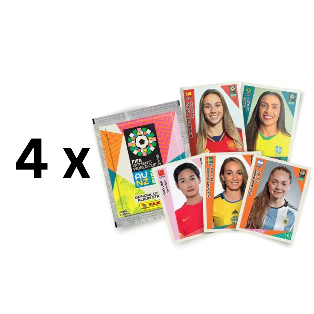 Gratis 4 x Sticker Pack