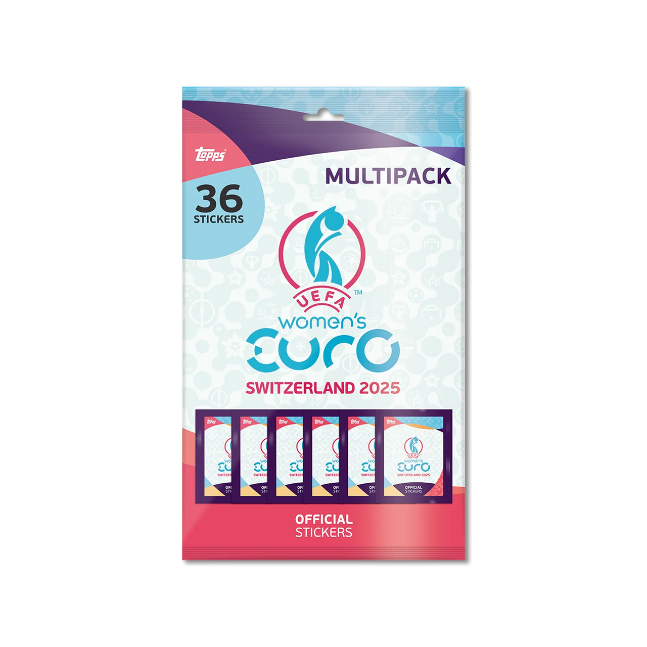 UEFA Women’s EURO 2025 Sticker – MULTIPACK