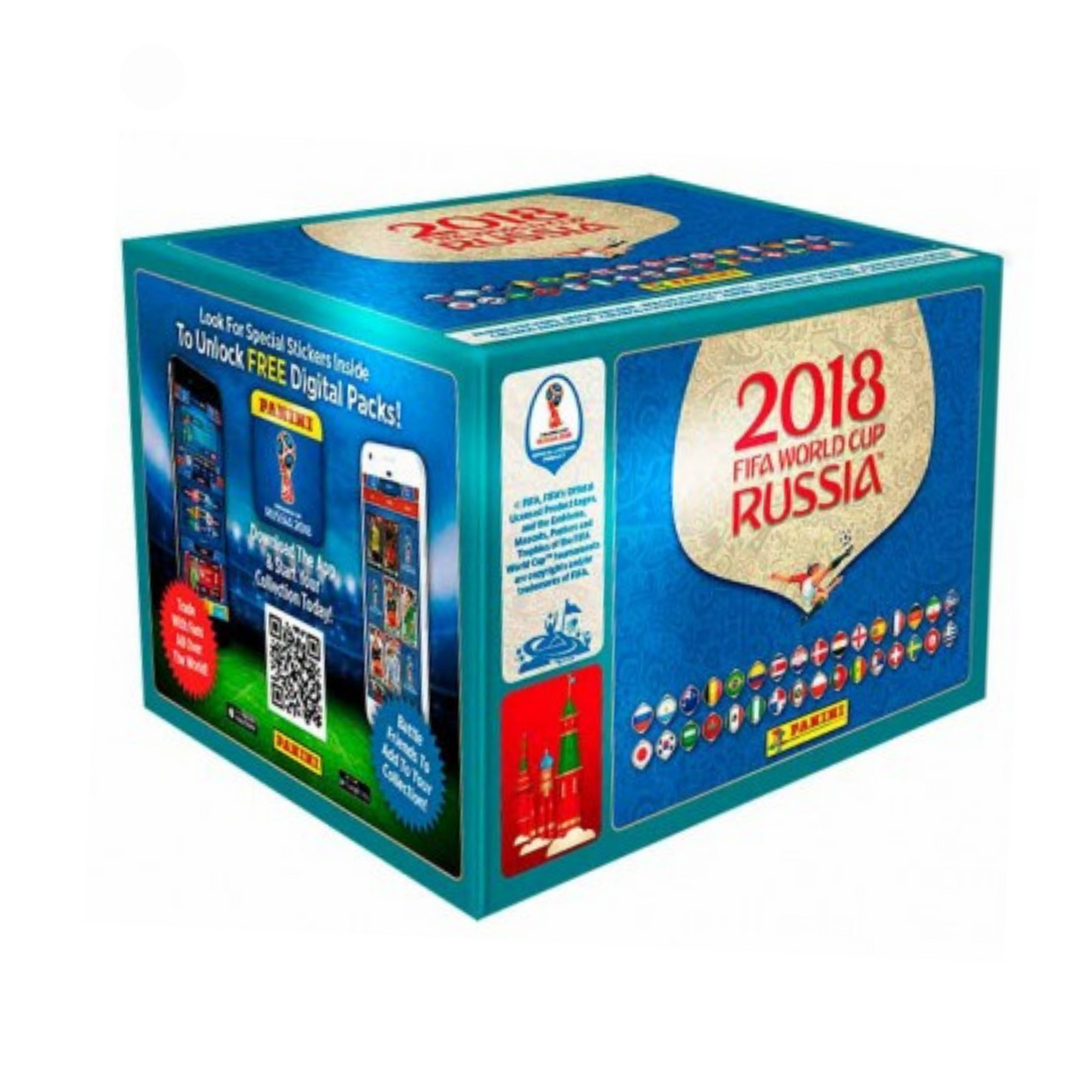 World Cup Russia 2018 Panini Box 104 Packs South America Ed.