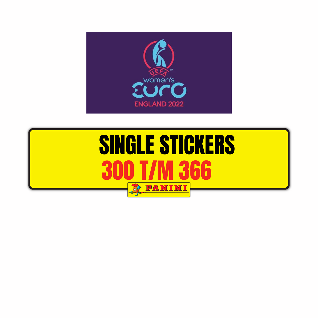 UEFA WOMEN'S EURO 2022 ENGLAND PANINI