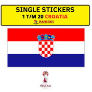 PANINI FIFIA QATAR WORLD CUP 2022 STICKER KROATIE CROATIA